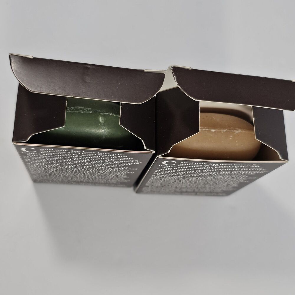 Bedu Camel Milk Triple Milled Face Body Bar Soap Set Rose+Myrrh & Clay+Cinnamon - Picture 6 of 6